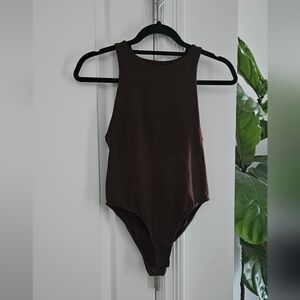 Zara Chocolate Brown Bodysuit